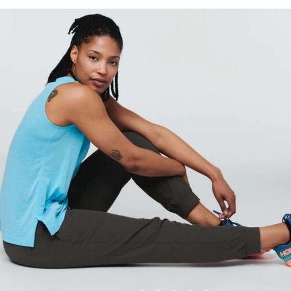 Cotopaxi Veza Adventure Joggers Green Olive Pull On Pant - Picture 1 of 12